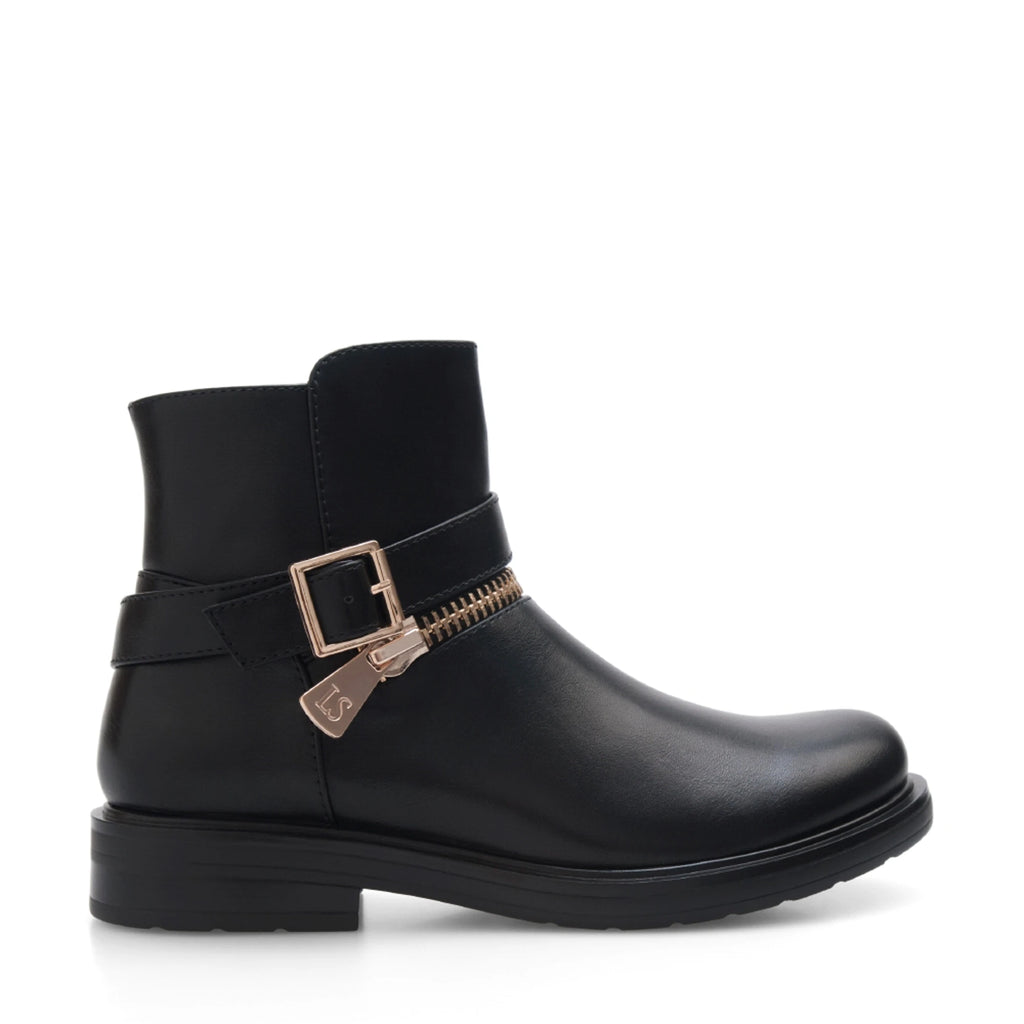 Lady Stork Bota Dania Cano Curto Salto Bloco Sintético