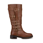 Lady Stork Bota Ariana Cano Curto Salto Bloco Sintético