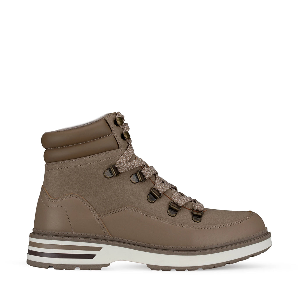 Lady Stork Bota Amapola Cano Curto Salto Bloco Sintético Preto