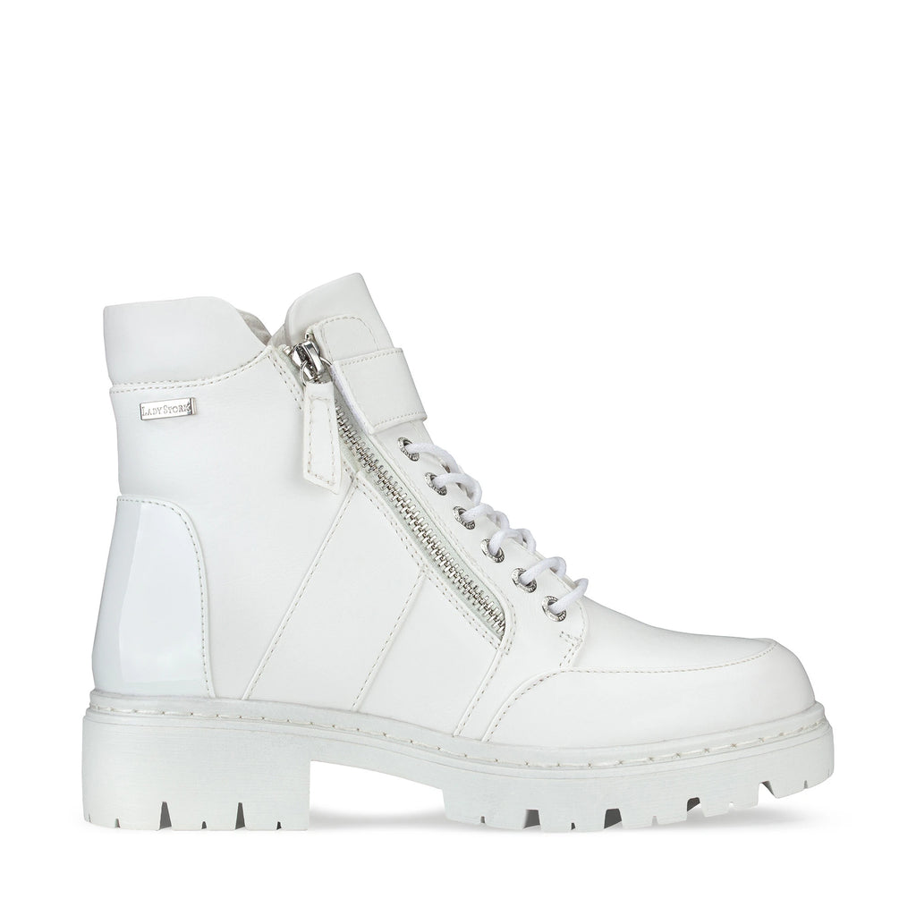 Lady Stork Bota Ariana Cano Curto Salto Bloco Sintético